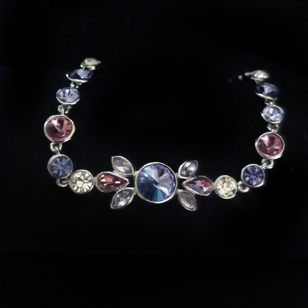 Givenchy Crescent Crystal Elements Bracelet